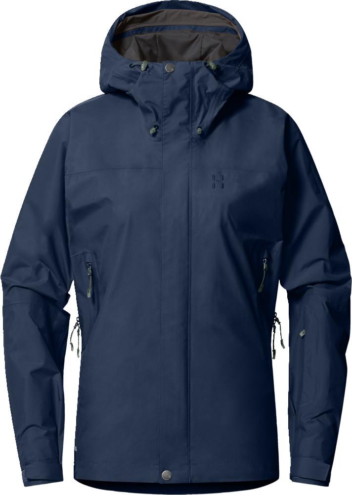 Blå Haglöfs Astral GORE-TEX II skalljakke for dame
