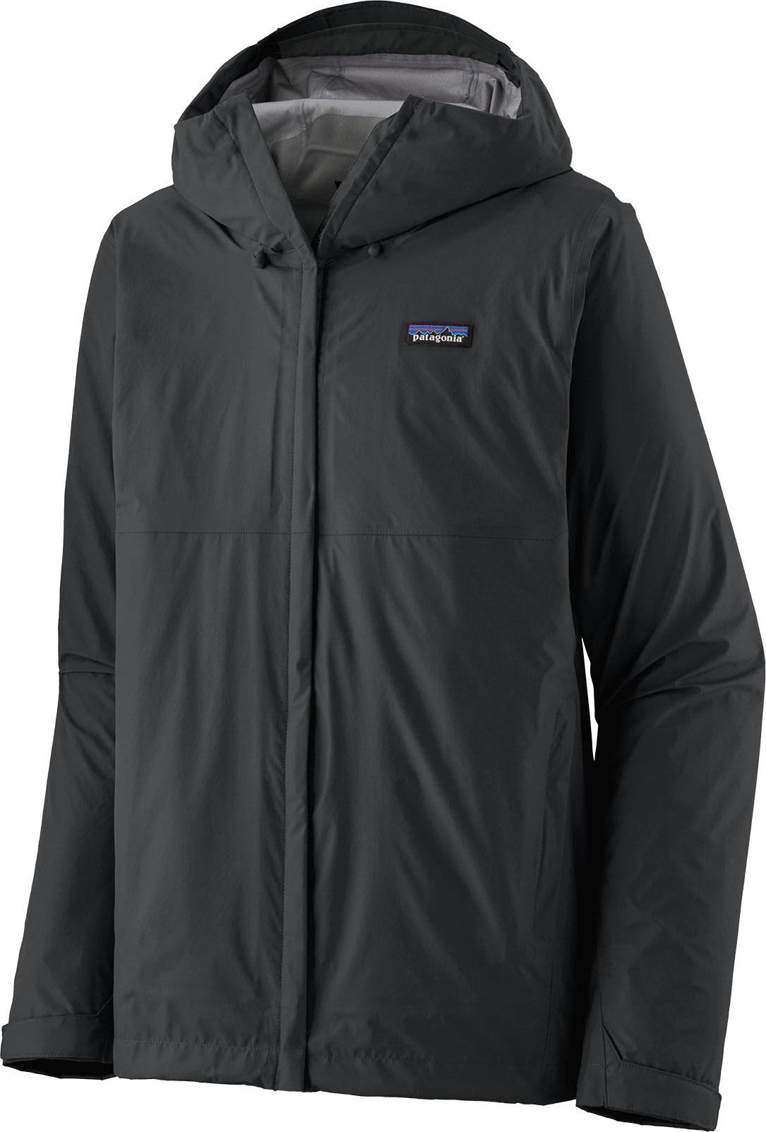 Svart Patagonia Torrentshell 3L skalljakke for herre