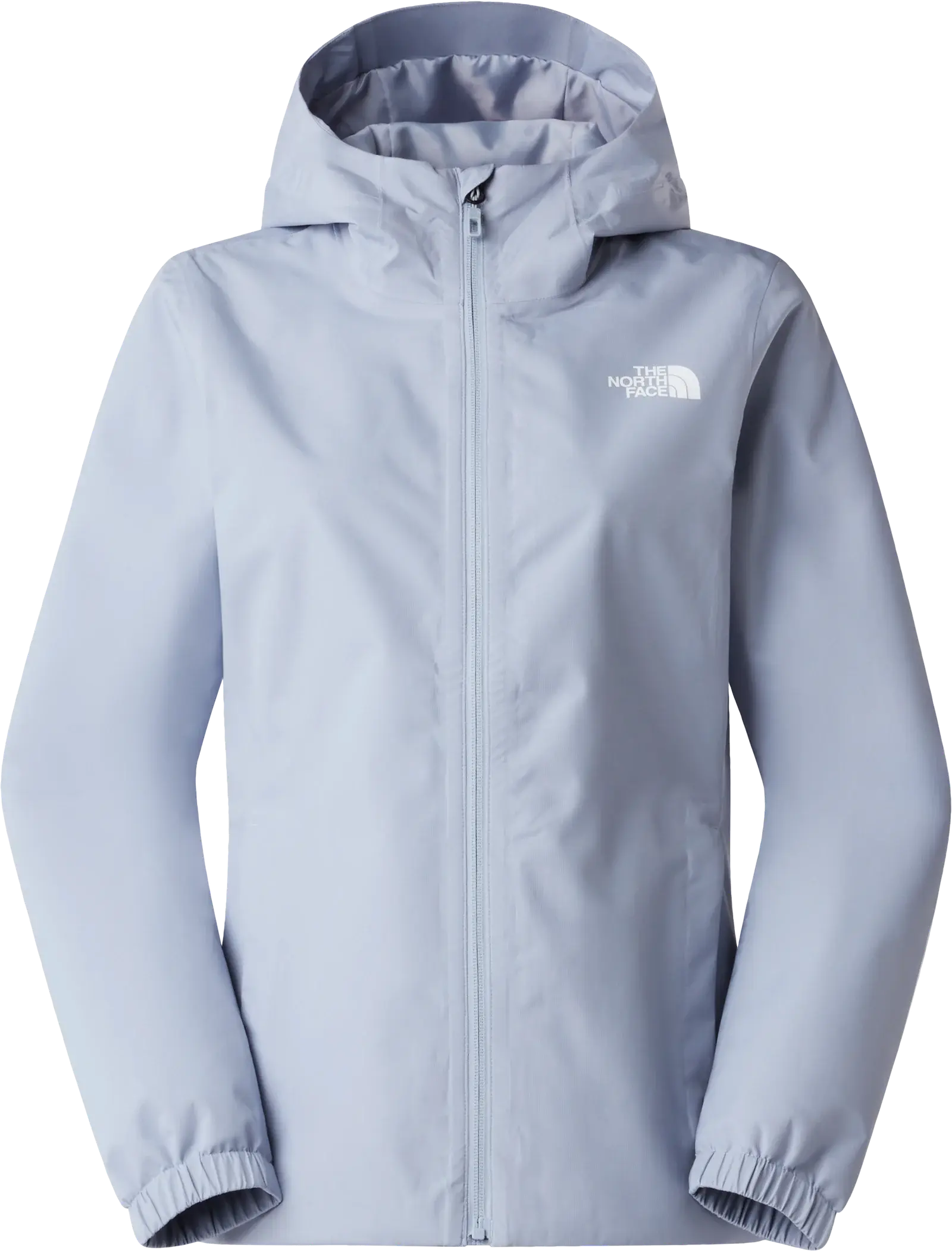 Lys grå The North Face Quest DryVent skalljakke for dame