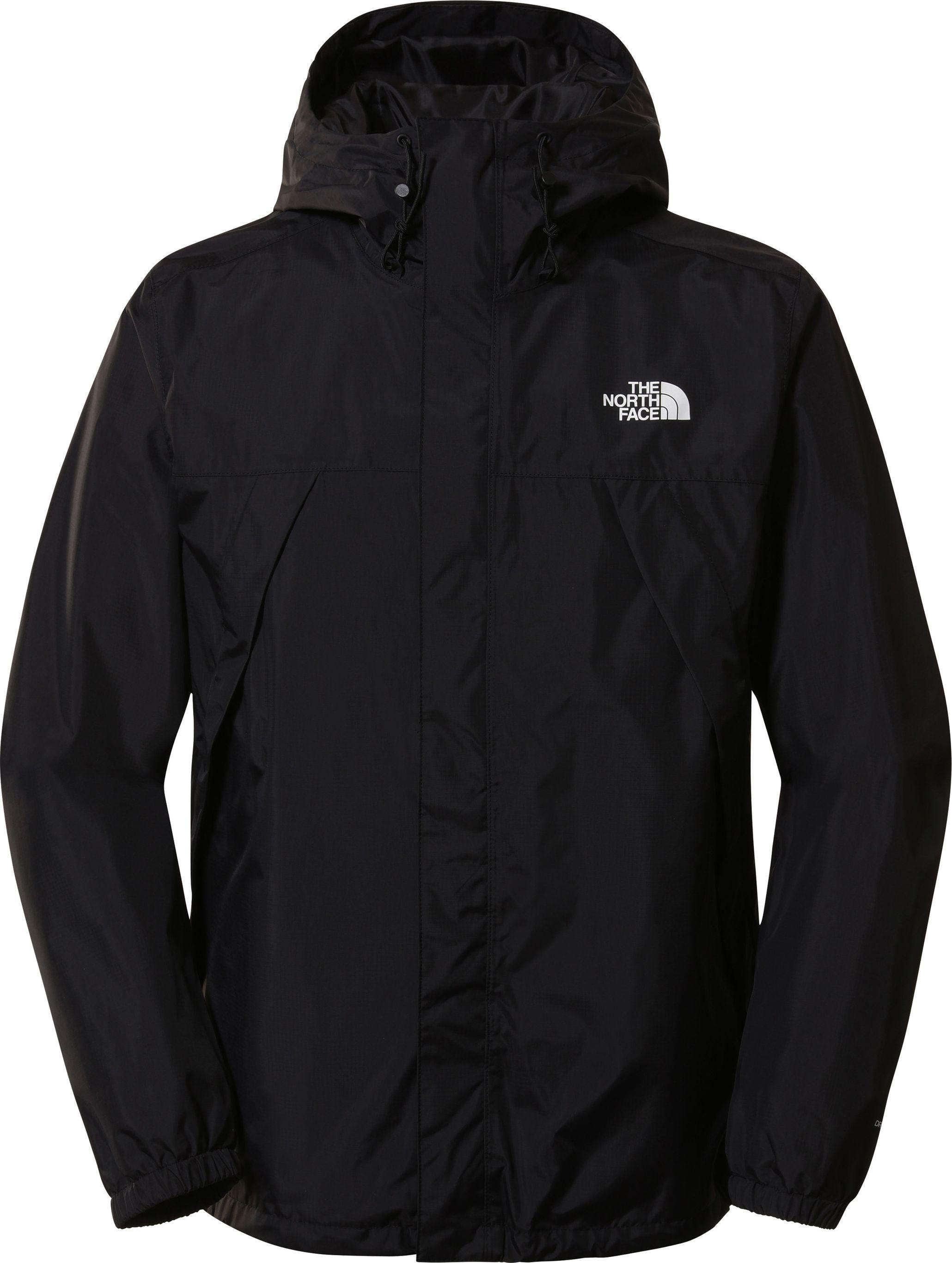 Svart The North Face Antora regn- og skalljakke for herre